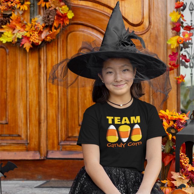 Team Candy Corn Halloween T-Shirt (Von Creator hochgeladen)