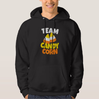 Team Candy Corn Lazy Halloween Kostüm Hoodie