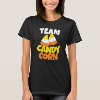 Team Candy Corn Lazy Halloween Kostüm T-Shirt