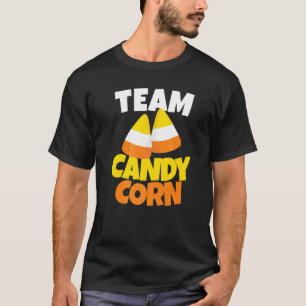 Team Candy Corn Lazy Halloween Kostüm T-Shirt