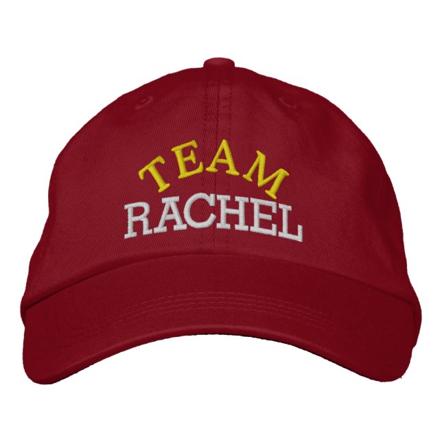 Team Cap - SRF Bestickte Baseballkappe (Vorderseite)