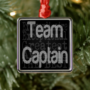 Team Captain Extraordinaire Ornament Aus Metall