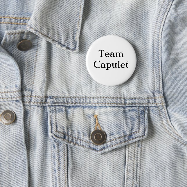 "Team Capulet" Knopf Button (Beispiel)