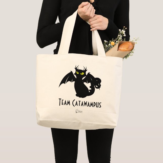 Team Catawampam Tote Bag Jumbo Stoffbeutel (Vorderseite (Produkt))