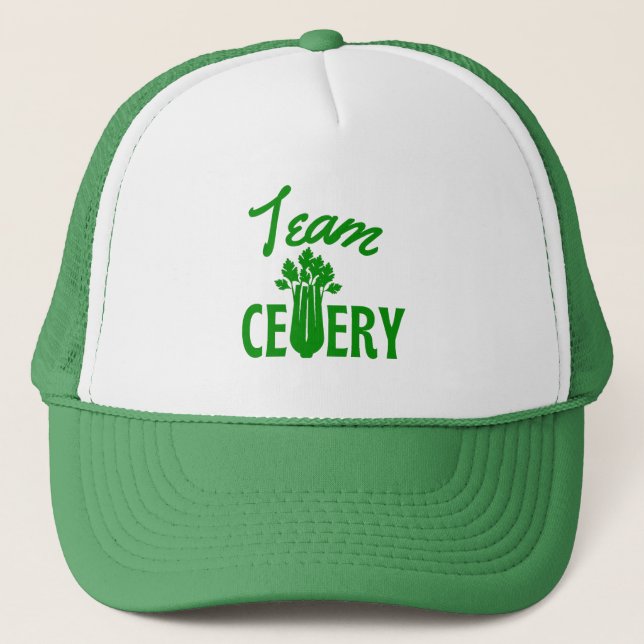 Team Celery Truckerkappe (Vorderseite)