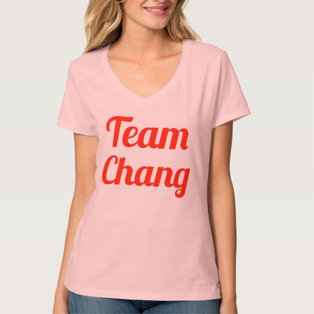 Team Chang T-Shirt (Vorderseite)