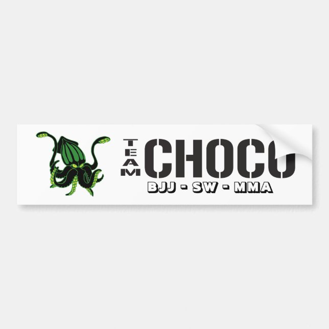 Team-Choco Autoaufkleber (Vorne)