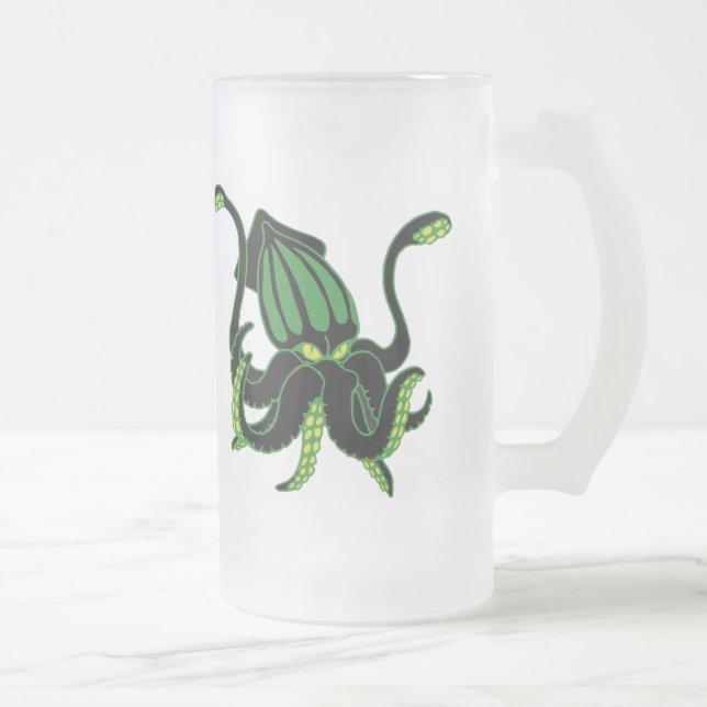 TEAM-CHOCO Bier-Tasse Mattglas Bierglas (Rechts)