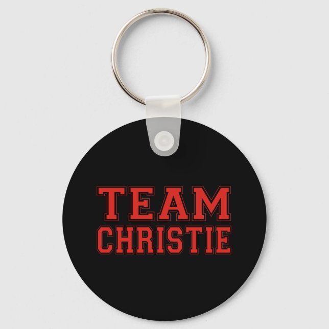 TEAM CHRISTIE SCHLÜSSELANHÄNGER (Vorderseite)