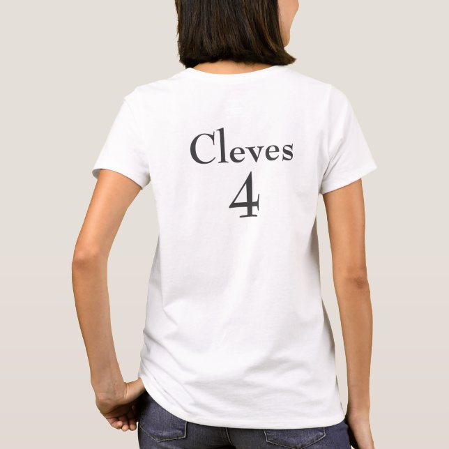 Team Cleves T-Shirt (Rückseite)