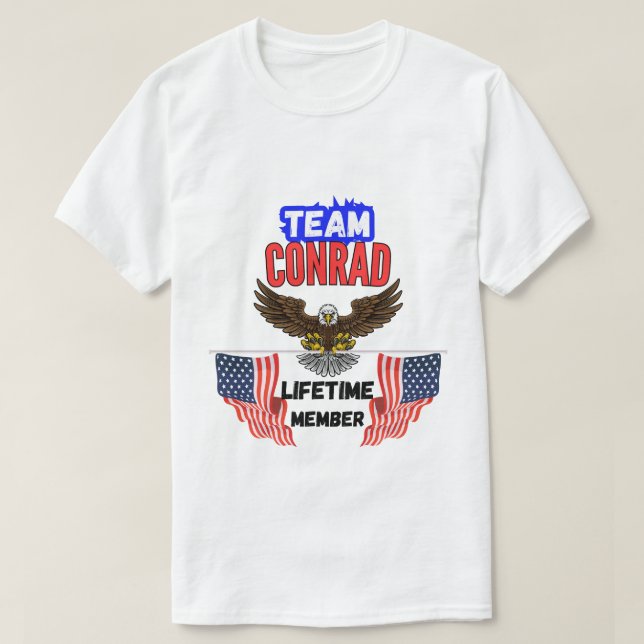 Team Conrad Shirt American Adler T - Shirt (Design vorne)