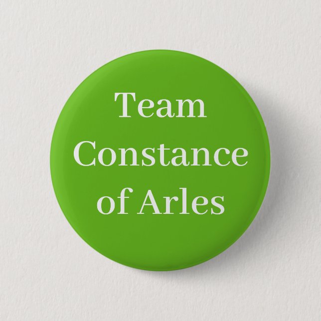 Team Constance of Arles, Queen of France Button (Vorderseite)