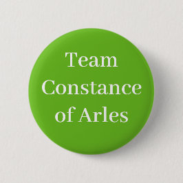 Team Constance of Arles, Queen of France Button