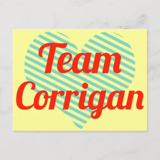 Team Corrigan Postkarte