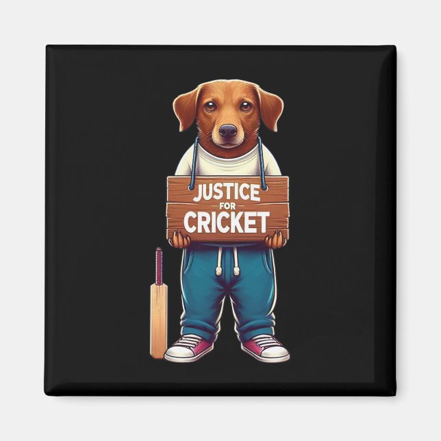 Team Cricket  Magnet (Vorne)