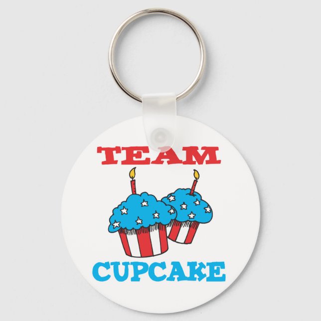 TEAM CUPCAKE SCHLÜSSELANHÄNGER (Vorderseite)