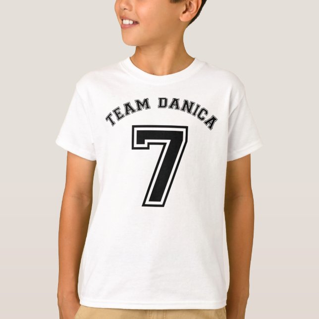 Team Danica T-Shirt (Vorderseite)
