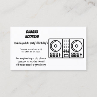 Team-Daniel-Karten Visitenkarte