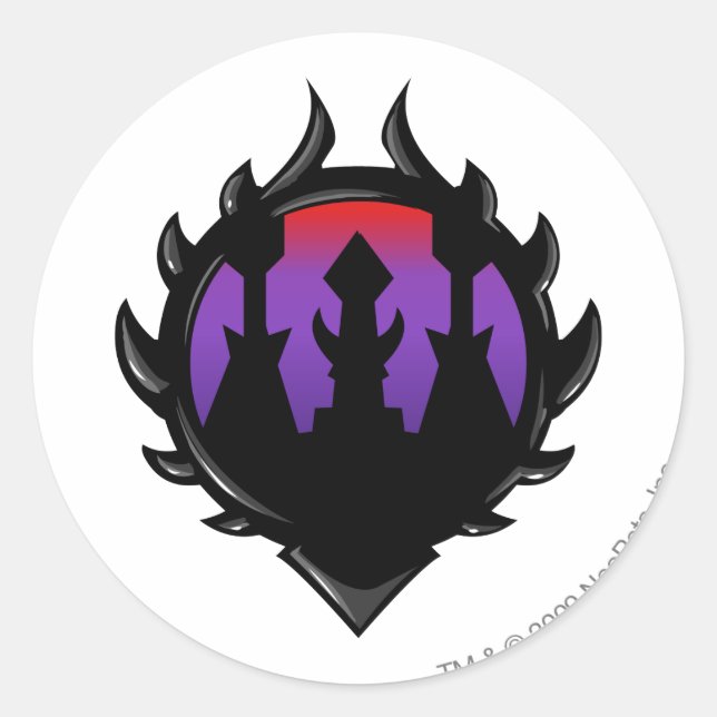 Team Darigan Citadel Logo Runder Aufkleber (Vorderseite)