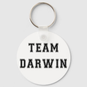 Team Darwin (B&W) Schlüsselanhänger