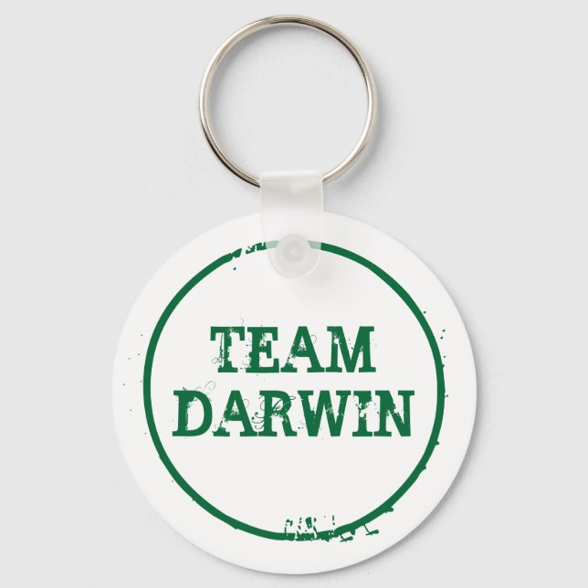 TEAM DARWIN (Schlüsselring) Schlüsselanhänger (Vorderseite)