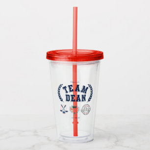 Team Dean Gilmore Girls Design Acryltrinkbecher