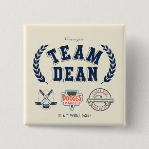 Team Dean Gilmore Girls Design Button