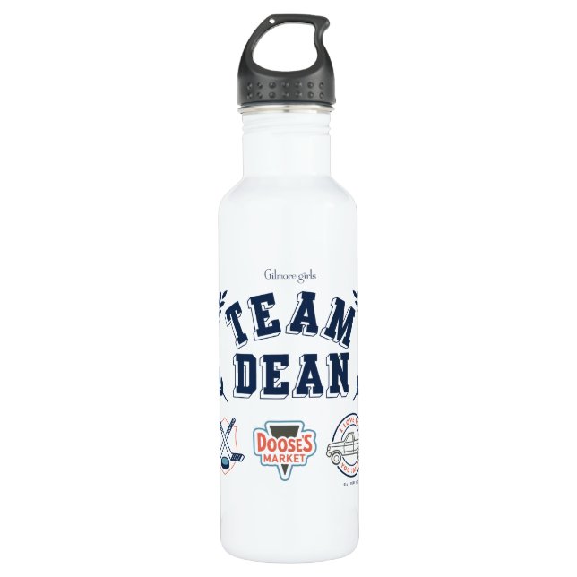 Team Dean Gilmore Girls Design Edelstahlflasche (Vorderseite)