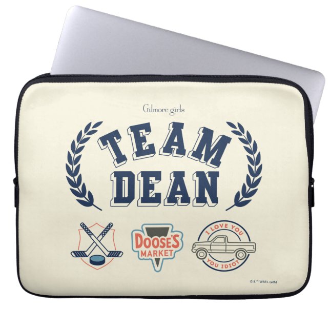 Team Dean Gilmore Girls Design Laptopschutzhülle (Vorderseite)