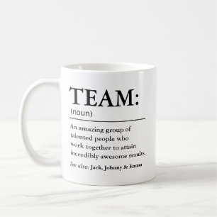 TEAM-Definition Kaffeetasse