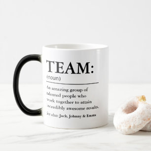 TEAM-Definition Verwandlungstasse