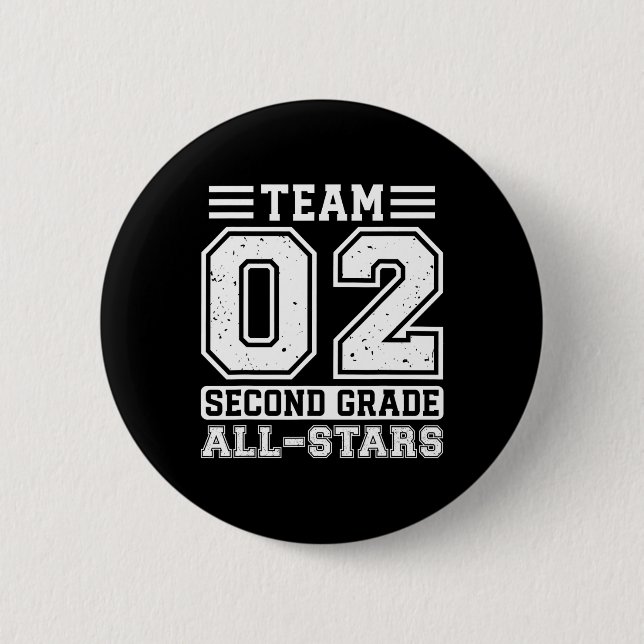 Team der 2. Klasse Zurück in die Schule der 2. Kla Button (Vorderseite)