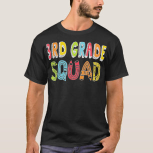 Team der dritten Klasse zurück zur dritten Klasse T-Shirt