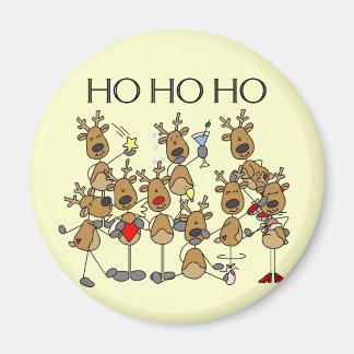Team der Reindeer-Tshirts und Geschenke Magnet