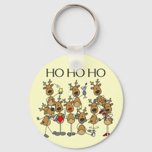 Team der Reindeer-Tshirts und Geschenke Schlüsselanhänger