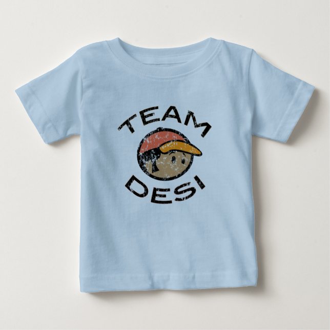 Team Desi Baby T-shirt (Vorderseite)