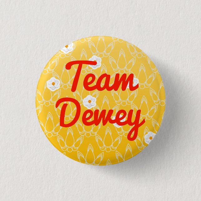 Team Dewey Button (Vorderseite)