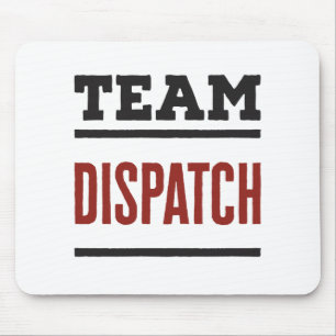 Team Dispatch 911 Notfall-Dispatcher Mousepad