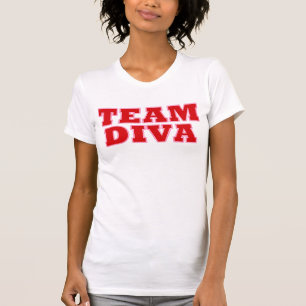 "TEAM DIVA" / Exklusive Studentinnenverbindung! T- T-Shirt