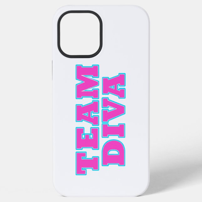 "Team Diva" iPhone Hülle (Rückseite)