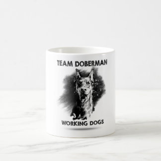 Team-Dobermann-Tasse Kaffeetasse