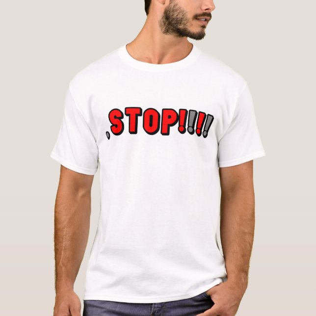team.dot HALT GEHEN T-Shirt (Vorderseite)