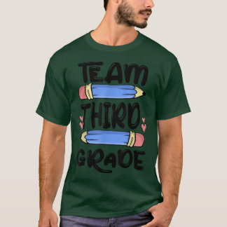 Team Dritter Grad Funny 3. Zurück zur Schule Lehre T-Shirt