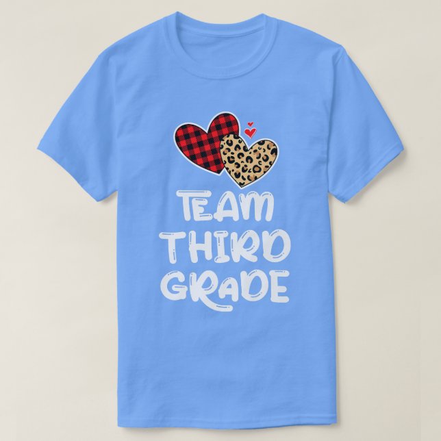 Team Dritter Grad Funny 3. Zurück zur Schule Lehre T-Shirt (Design vorne)