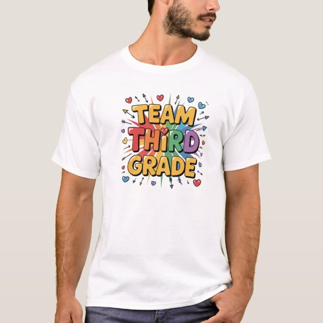 Team Dritter Grad T-Shirt (Vorderseite)