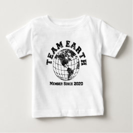 Team Earth Member Seit 2020 Baby Bodysuit T-shirt