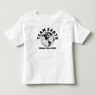 Team Earth : Mitglied Seit 2018 Kids T-Shirt