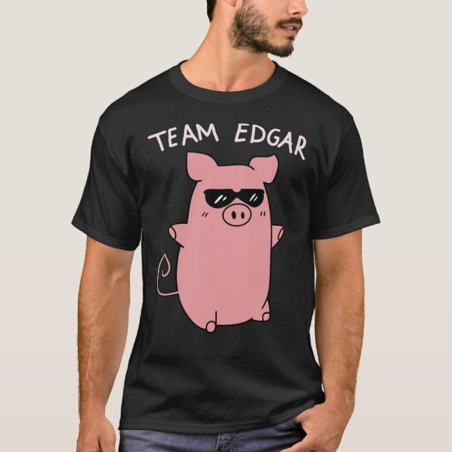 Team edgar Pink Schwein Paluten Essenzieller T - S T-Shirt (Vorderseite)