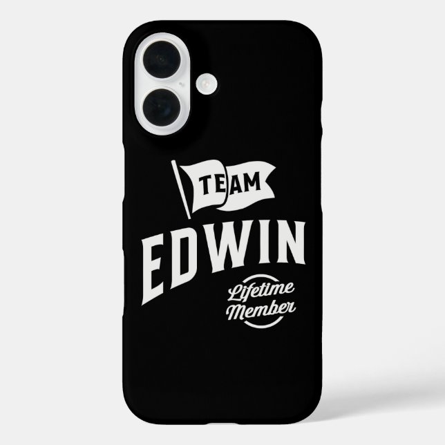 Team Edwin Lifetime Mitglied Case-Mate iPhone Hülle (Rückseite)