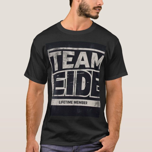 Team Eidi Lifetime Mitglied Funny Eid Mens TShirt (Vorderseite)